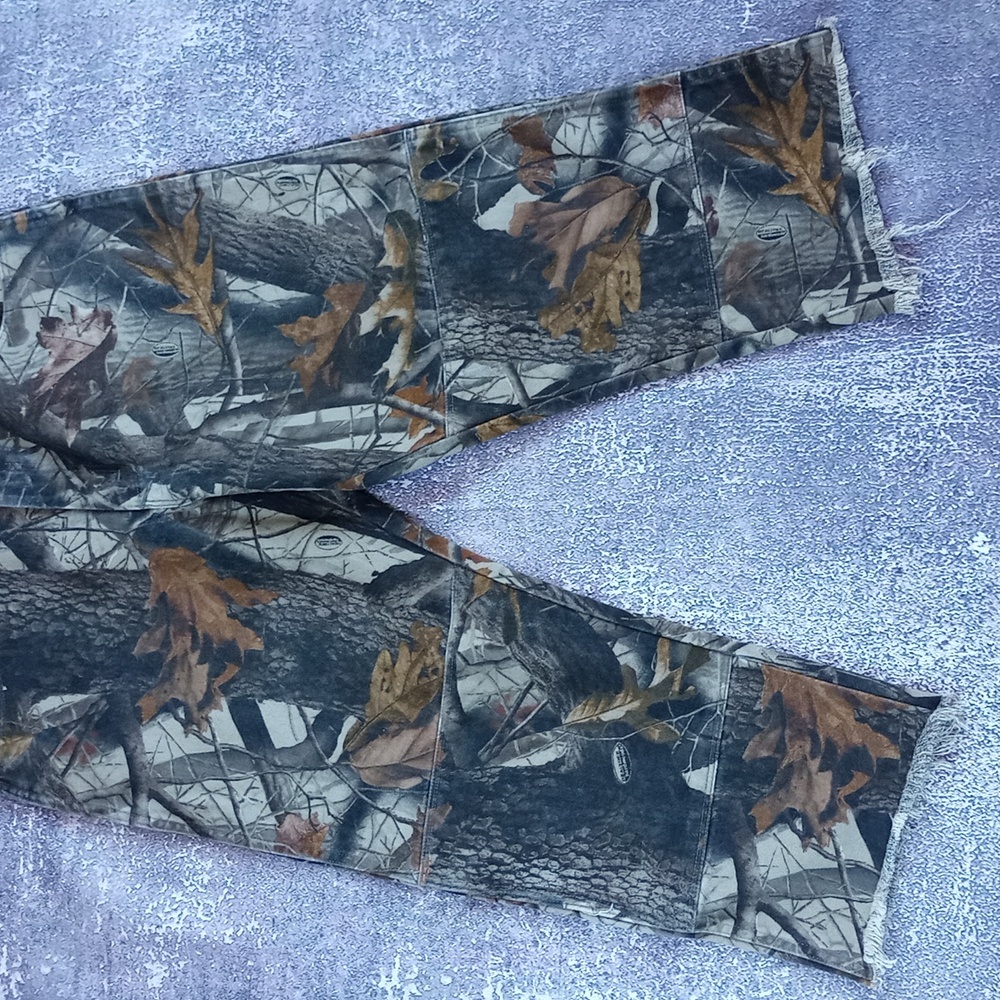 WRANGLER CAMOUFLAGE Denim Jeans BAGGY - Picture 4 of 11